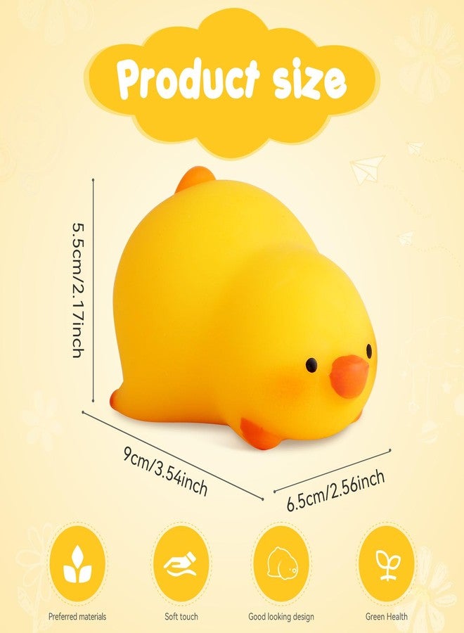 AiSiXin Duck Squishy Stress Balls for Kids and Adults, Dough Ball,Squishy Toys, Squeeze Sensory Toys, Animal Squeeze Stress Balls Fidget Toys for Anxiety Relief, Stress Ball for Autism ADD/ADHD - Image 3